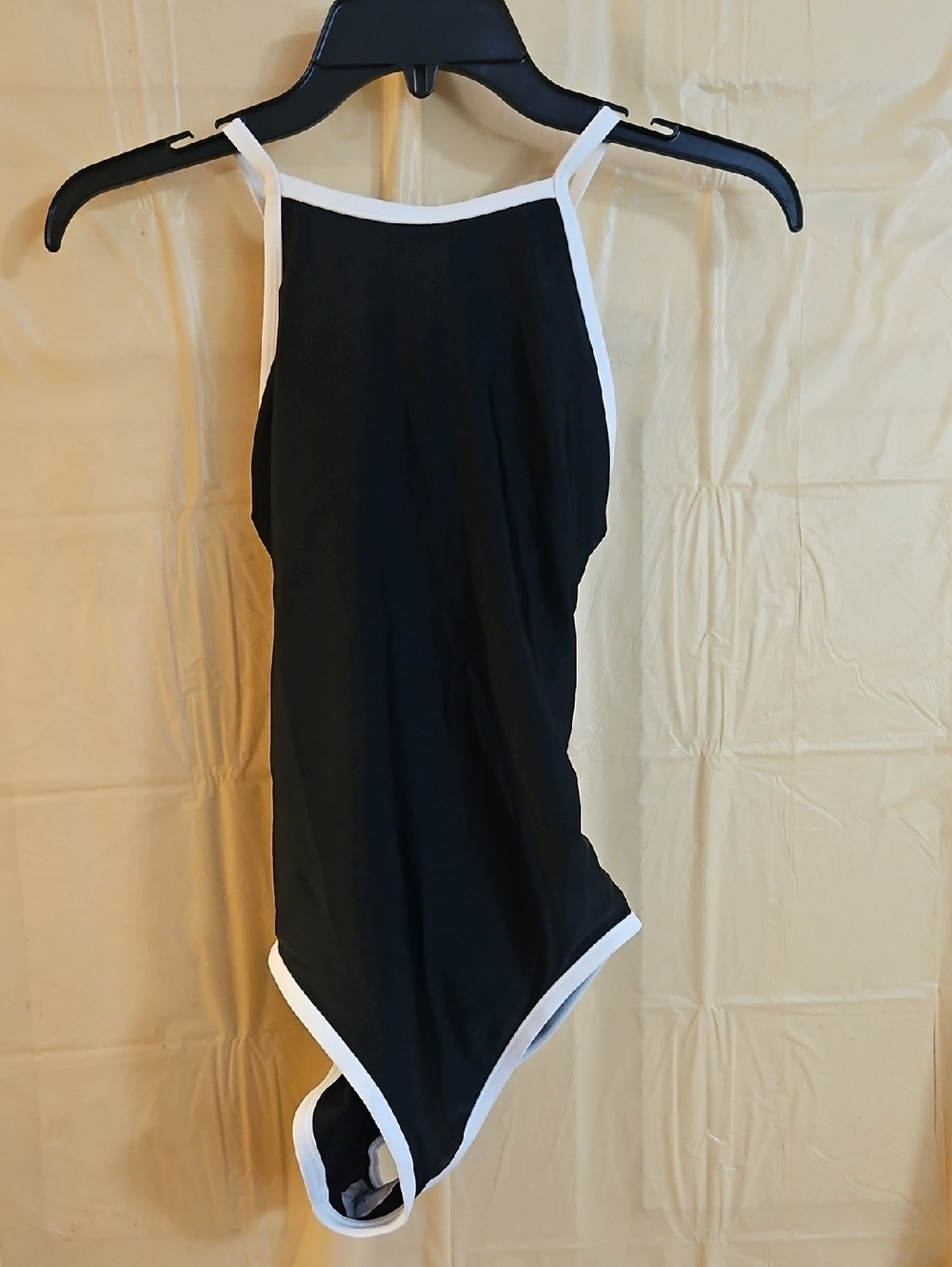 SHADE & SHORE BLACK ONE PIECE SWIMSUIT: NEW WITH TAGS: SIZE XS